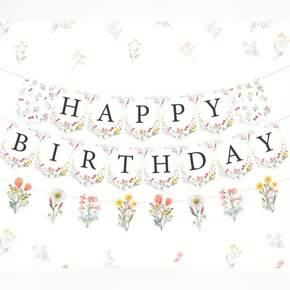 📦 SALE | TEMU | Happy Birthday Banner